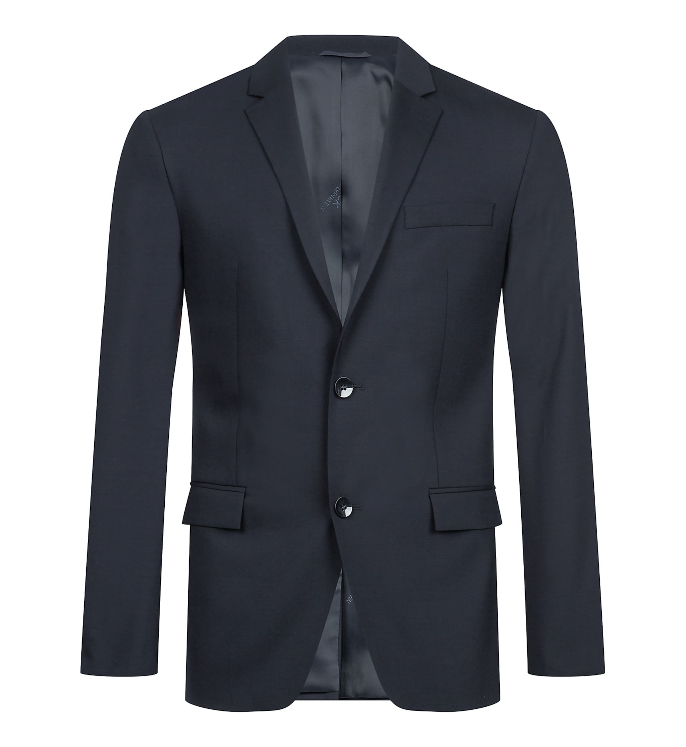 Calvin Klein Slim fit Marynarka biznesowa w kolorze niebieski: przód