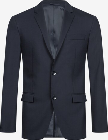 Slim fit Giacca business da completo di Calvin Klein in blu: frontale