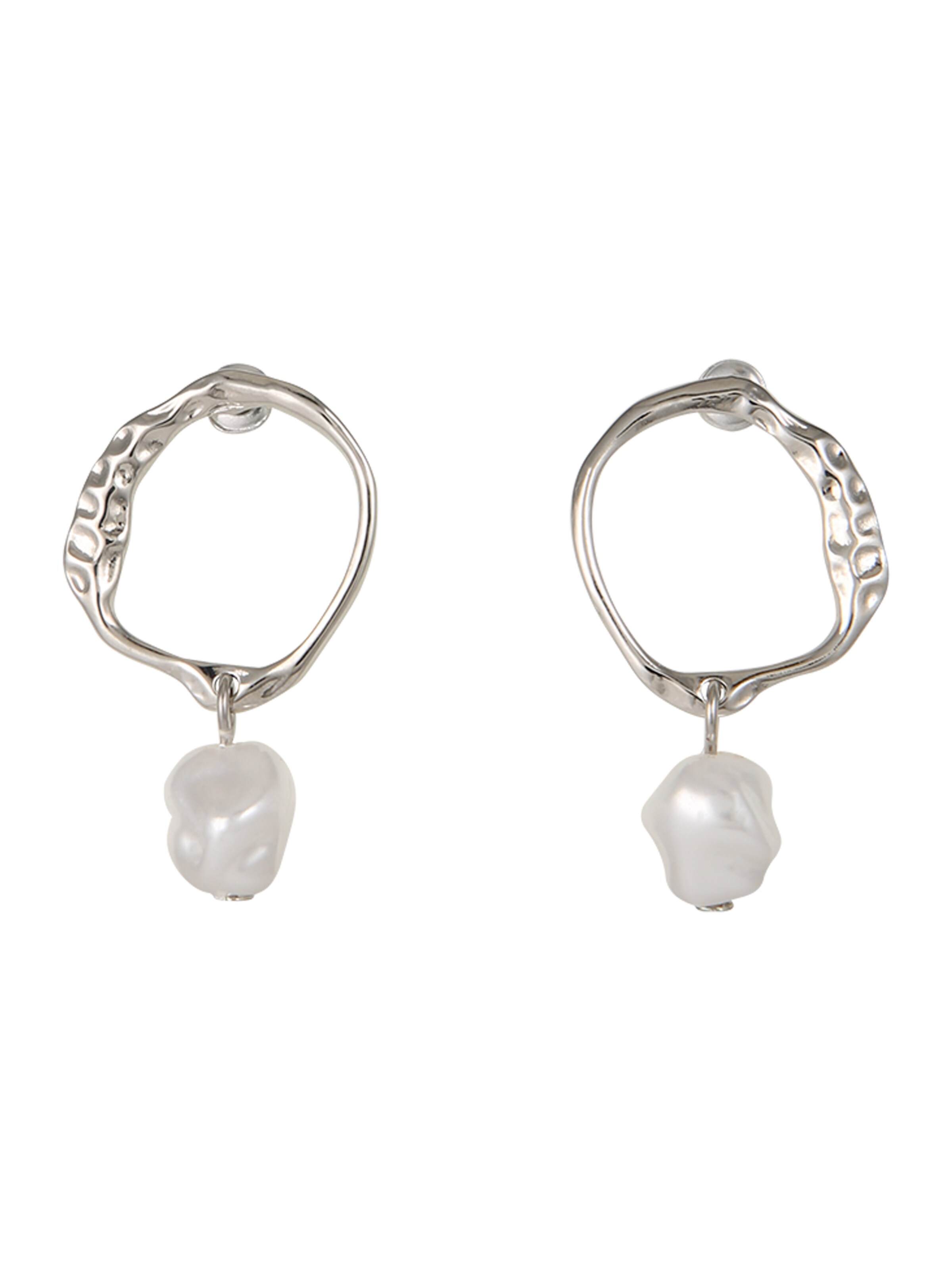 ABOUT YOU - Oorbellen 'Josefina' in de kleur Zilver