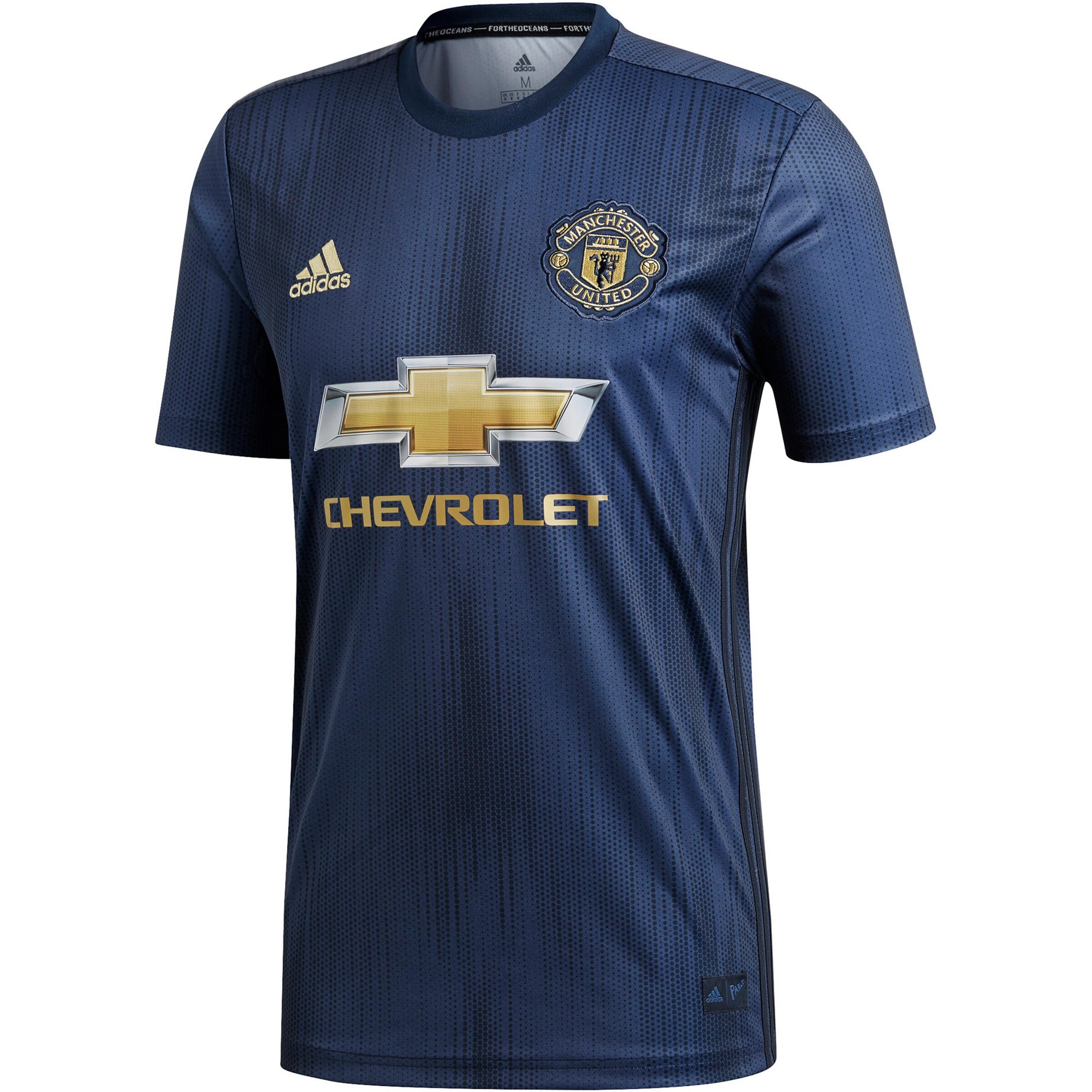 ADIDAS PERFORMANCE - Fußballtrikot 'Manchester United 18/19 CL' in navy