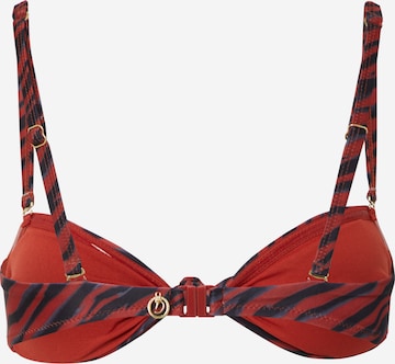 Hunkemöller regular Τοπ μπικίνι 'Malibu' σε κόκκινο