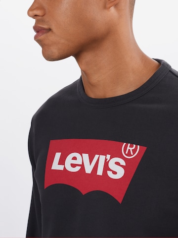 LEVI'S ® Bluzka sportowa 'Standard Crewneck Sweatshirt' w kolorze czarny