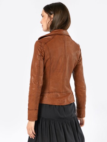 OAKWOOD Lederjacke 'Video' in Braun