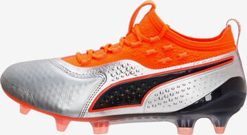 PUMA Sportschoen 'One 1 Lth FG/AG' in Oranje