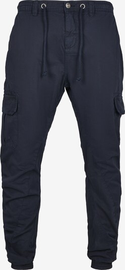 Urban Classics Pantalon cargo en bleu marine, Vue avec produit