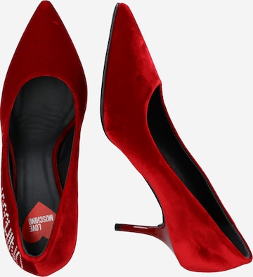 Love Moschino Pumps in Rood