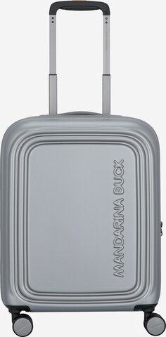 MANDARINA DUCK Trolley 'Logoduck+' in Zilver: voorkant