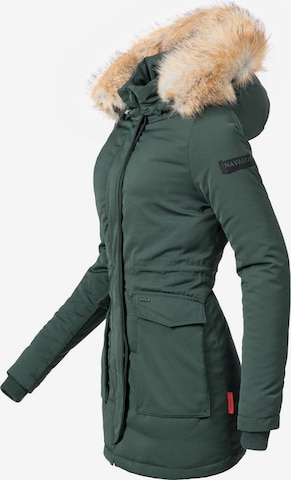 NAVAHOO Winter Parka 'Schneeengel' in Green