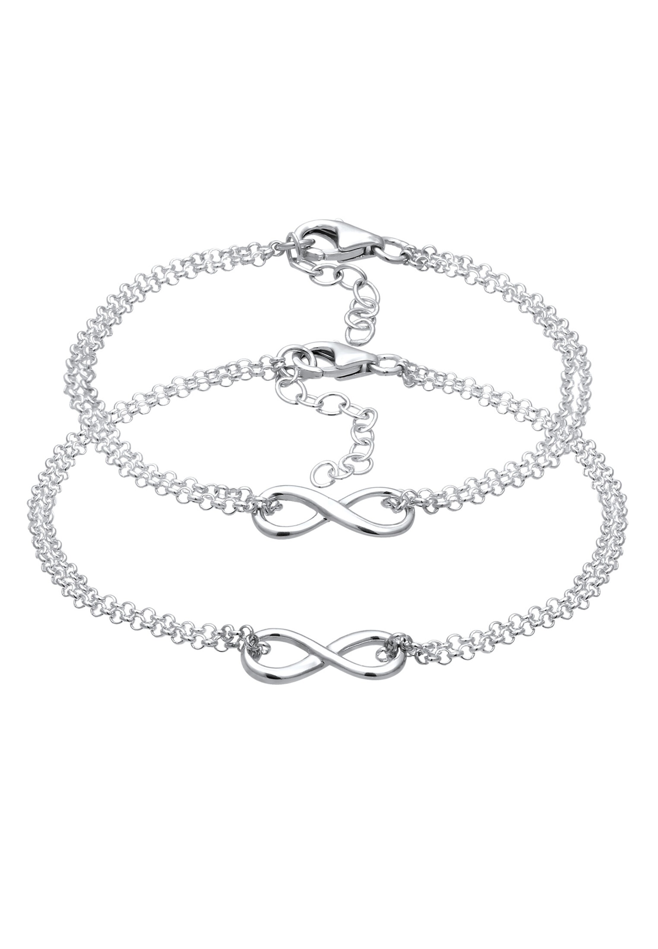 Bracelet ELLI en argent : devant