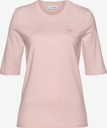 T-shirt LACOSTE en rose