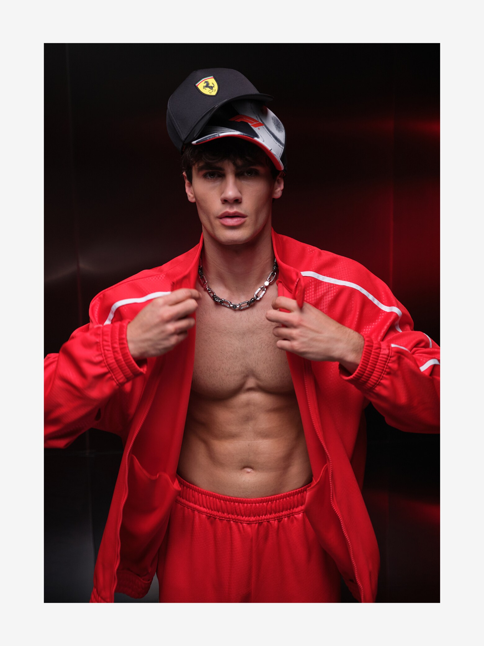 Diego Alvarez - Scuderia Ferrari Tracksuit Look