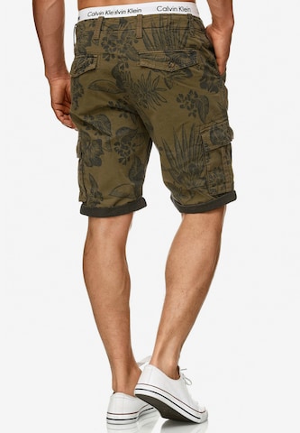 INDICODE JEANS Regular Shorts 'Albert' in Grün