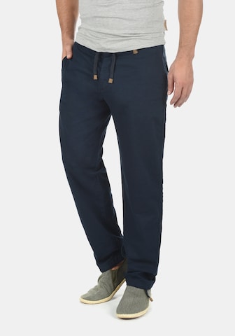 INDICODE JEANS Regular Trousers 'Ives' in Blue: front