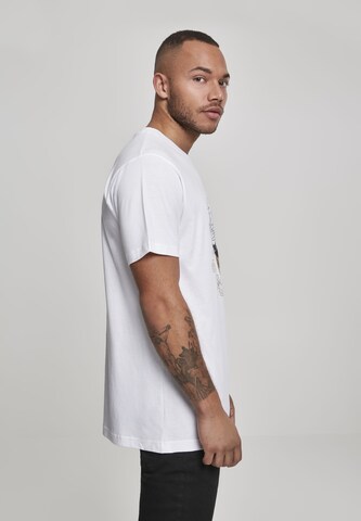 T-Shirt 'Champagne Papi' Mister Tee en blanc