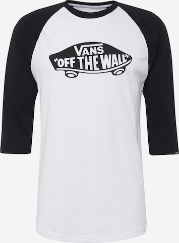 VANS Shirt in Wit: voorkant