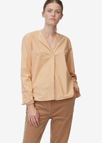 Marc O'Polo Blouse in Brown: front