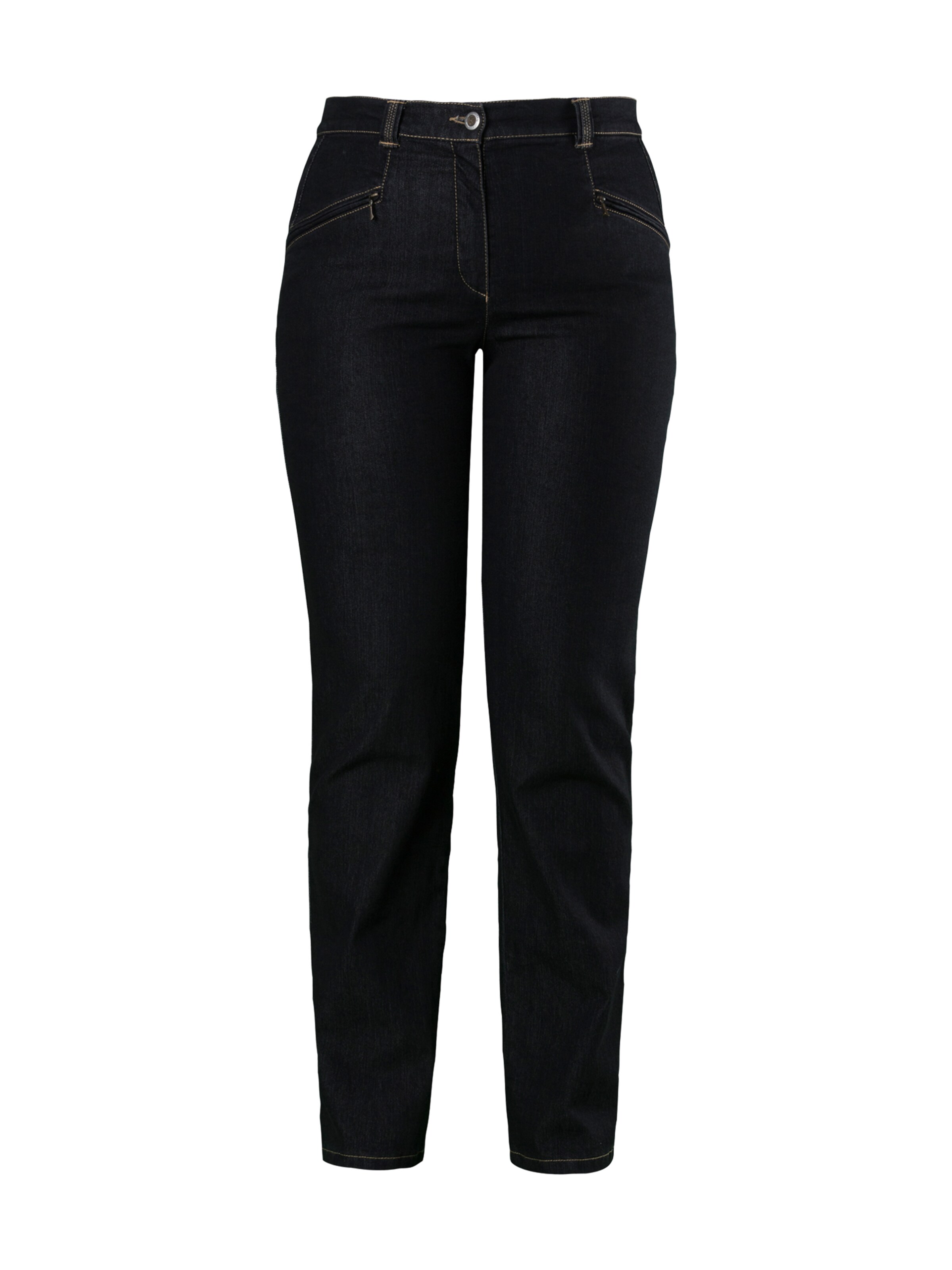 Ulla Popken - Jeans 'Mony N' in de kleur Zwart