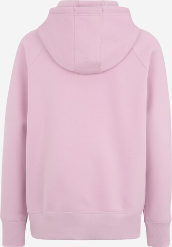 UNDER ARMOUR Sportsweatshirt 'Rival' in Pink: zadná strana