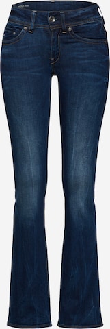 G-Star RAW Flared Jeans 'Midge Saddle Mid Bootleg' in Blau: predná strana