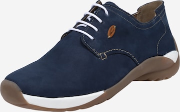 CAMEL ACTIVE Lace-Up Shoes 'Moonlight 81' in Blue: front
