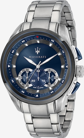 Maserati Analog Watch 'TRAGUARDO' in Grey: front