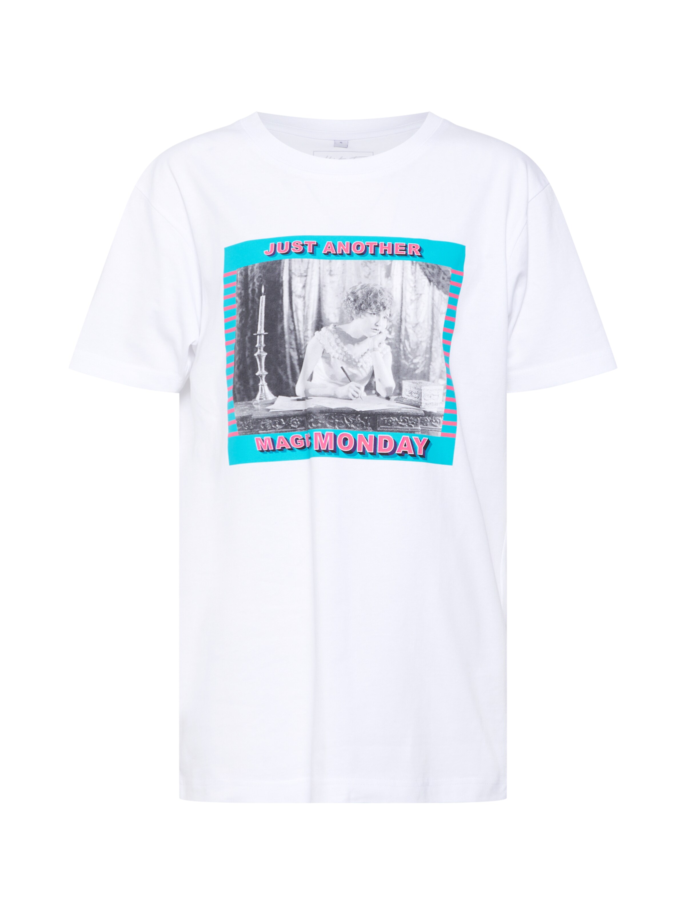 T-shirt 'Magic Monday' Merchcode en blanc : devant