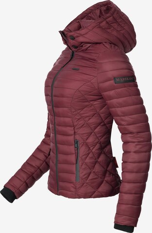 MARIKOO Between-Season Jacket 'Samtpfote' in Red