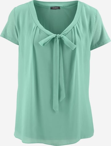 VIVANCE Blouse in Green: front