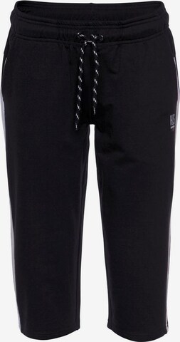 H.I.S Regular Pants in Black: front