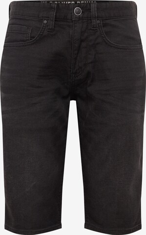 s.Oliver Regular Jeans in Zwart: voorkant