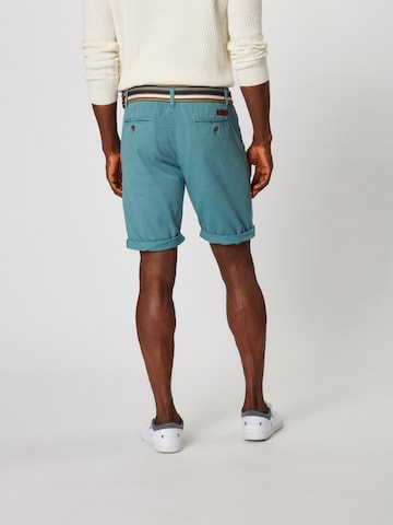 INDICODE JEANS Regular Shorts 'Royce' in Blau: zadná strana