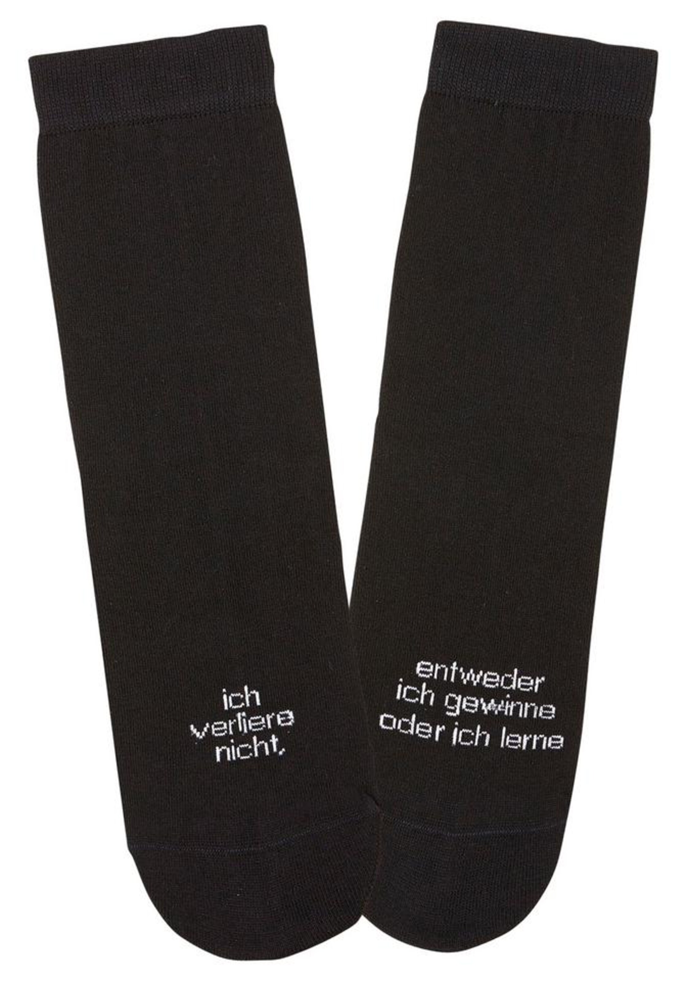 BENCH Socken in Schwarz