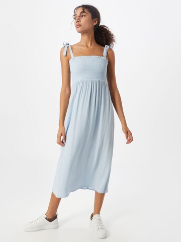 VERO MODA Jurk 'LAYLA' in Blauw: voorkant