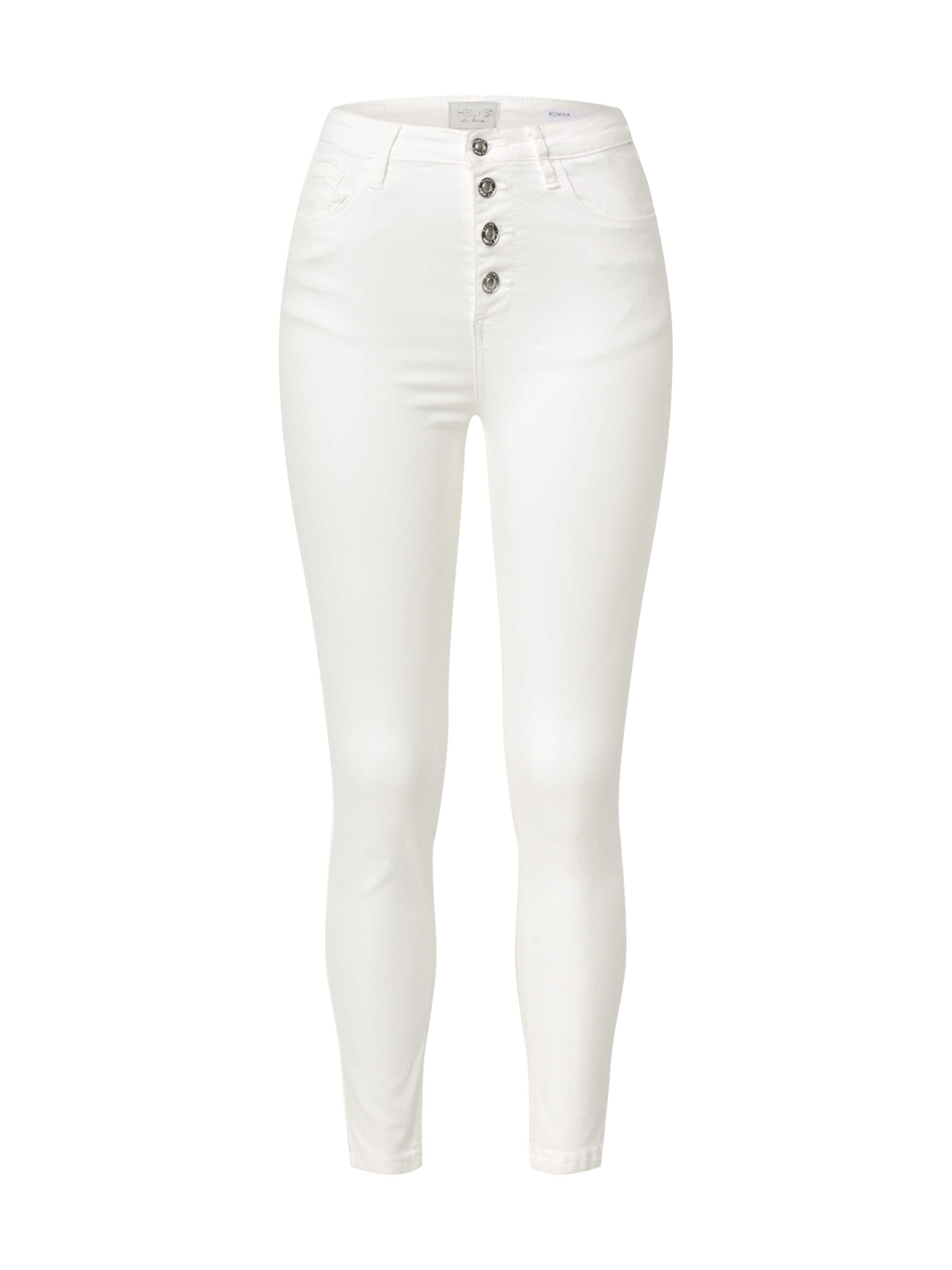 Hailys Slim fit Jeans 'Romina' in White: front