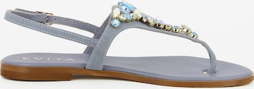 EVITA T-Bar Sandals 'OLIMPIA' in Blue