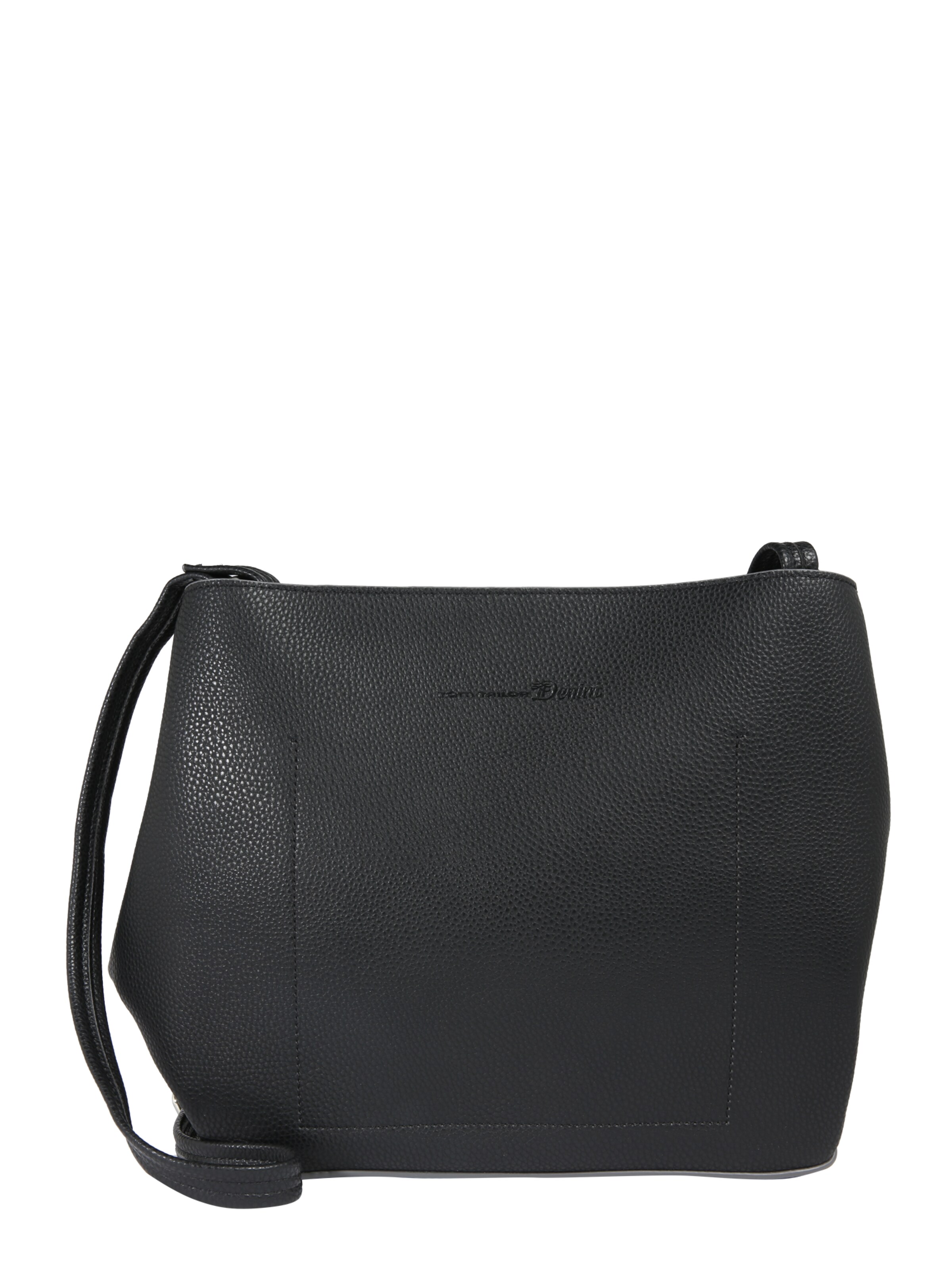 TOM TAILOR DENIM - Schoudertas 'Daria' in de kleur Zwart