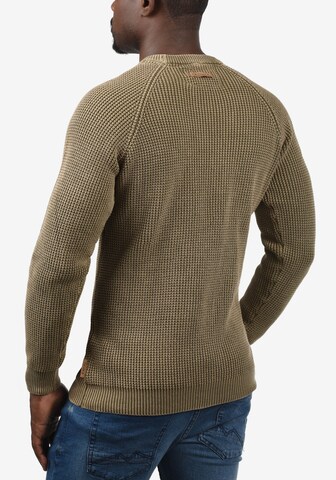 INDICODE JEANS Strickpullover 'Rockford' in Braun