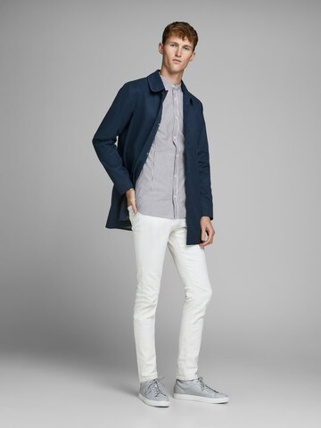 JACK & JONES Slim fit Overhemd in Blauw: voorkant