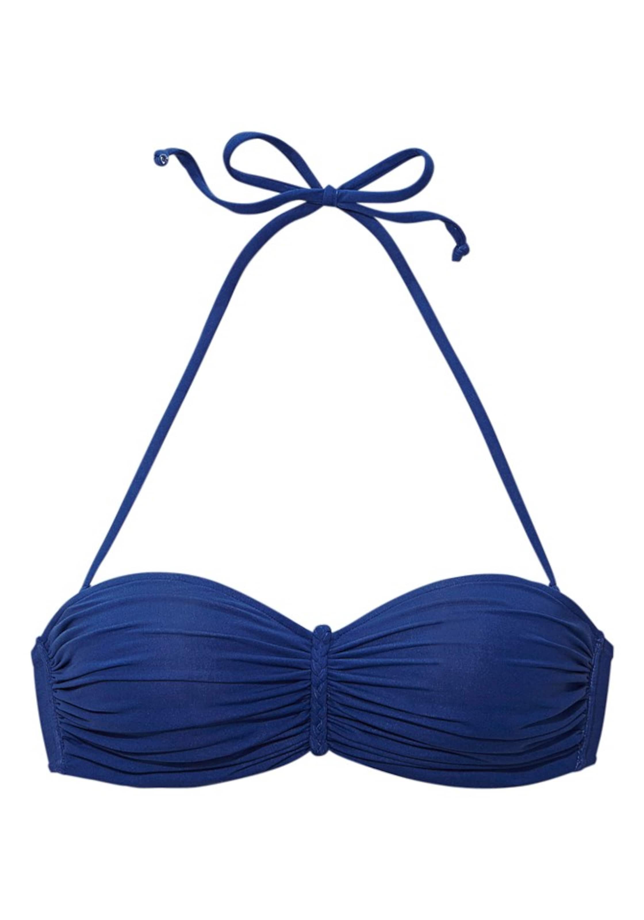 BUFFALO Верх бикини в Синий: спереди