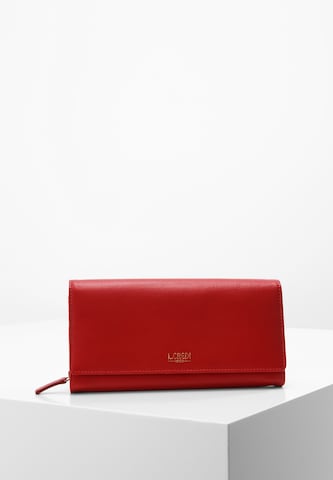 L.CREDI Wallet 'Evelyn' in Red