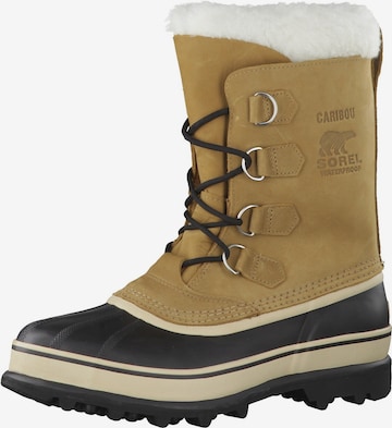 SOREL Stiefel Caribou NM1000-028 in Braun: predná strana