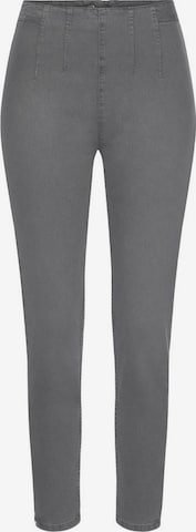 LASCANA - Jeggings en gris: frente