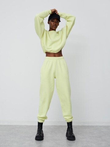 LeGer by Lena Gercke Tapered Trousers 'Ruby' in Yellow: front