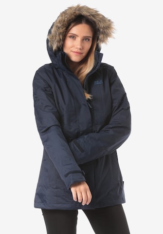 JACK WOLFSKIN Outdoor Jacket 'Arctic Ocean' in Blue