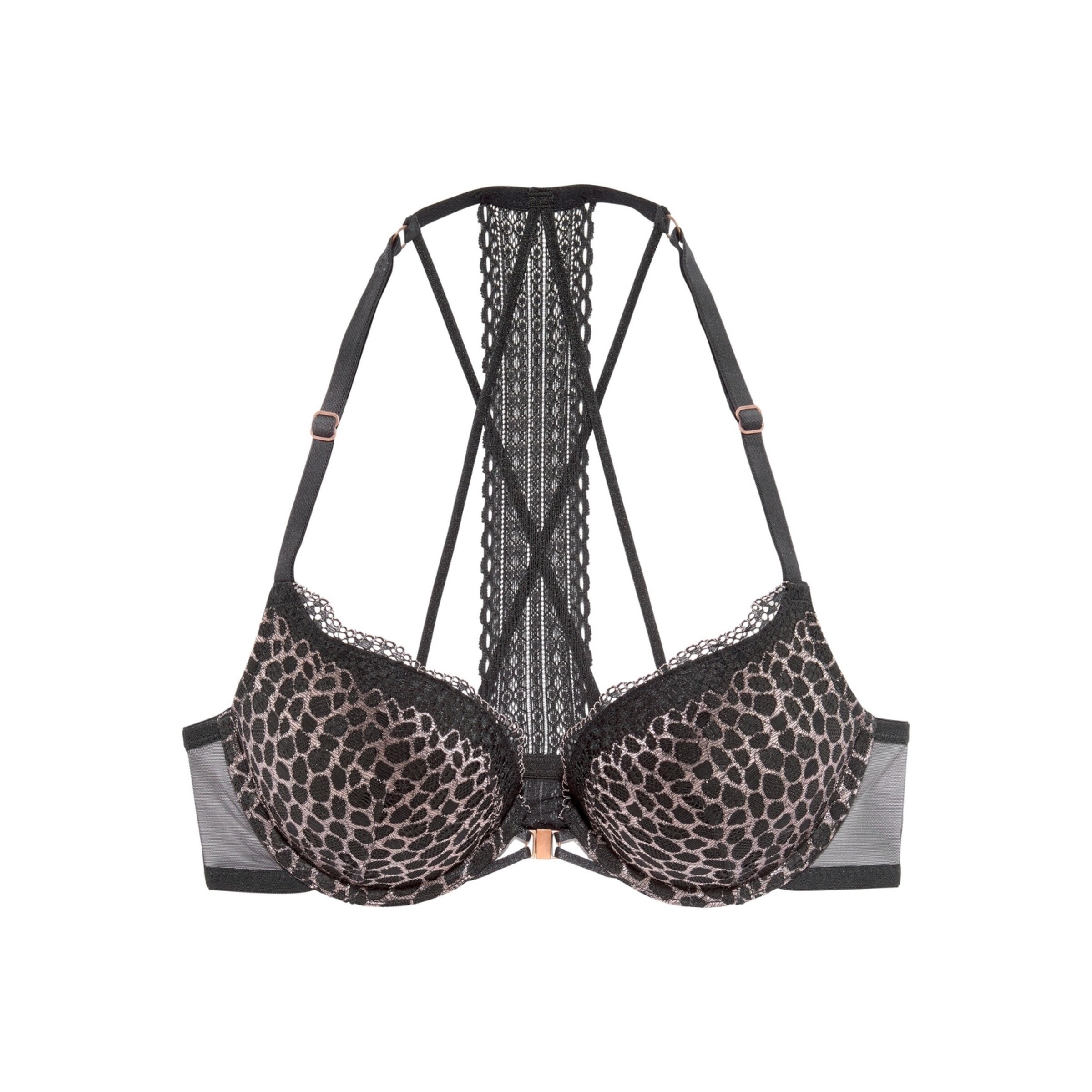 LASCANA - Push-up-BH in kupfer