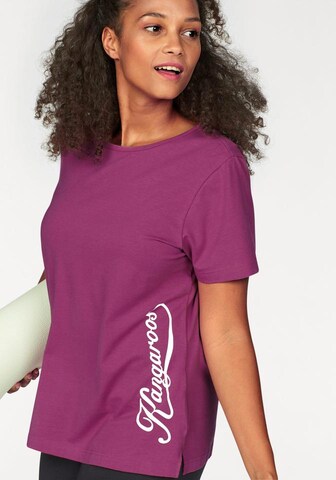KangaROOS T-Shirt in Pink: predná strana