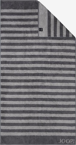 JOOP! Lille håndklæde 'Stripes' i grå: forside