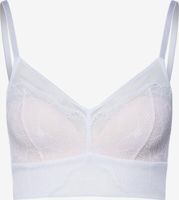 TRIUMPH Bustier BH 'Spotlight' in Wit: voorkant