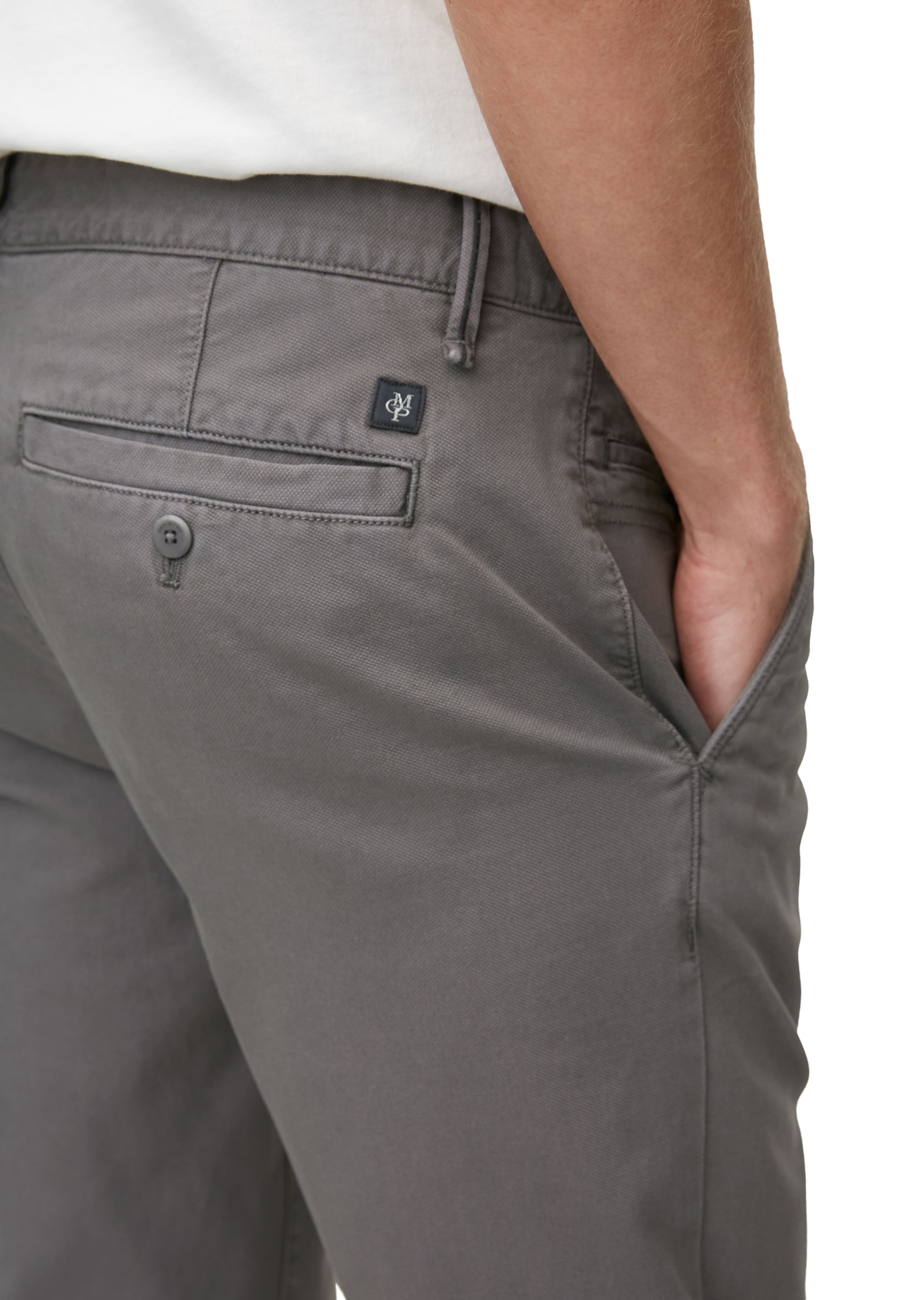 Marc O'Polo Regular Hose 'Stig' in Grau