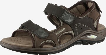 LOWA Sandals 'Urbano' in Brown: front